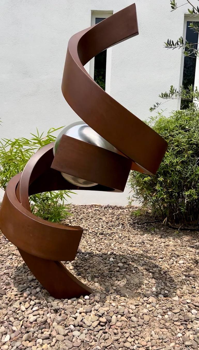 Original Art Deco Abstract Sculpture by Eugene Perry