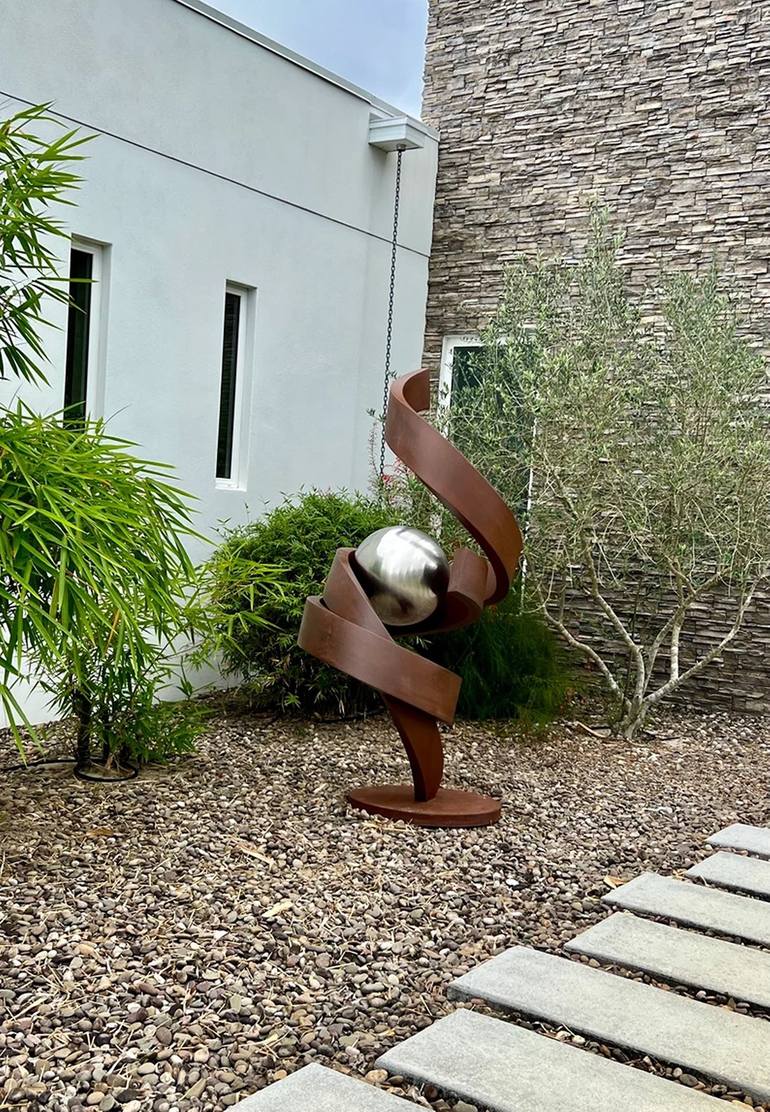 Original Art Deco Abstract Sculpture by Eugene Perry