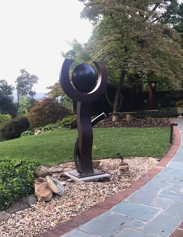 Original Art Deco Abstract Sculpture by Eugene Perry