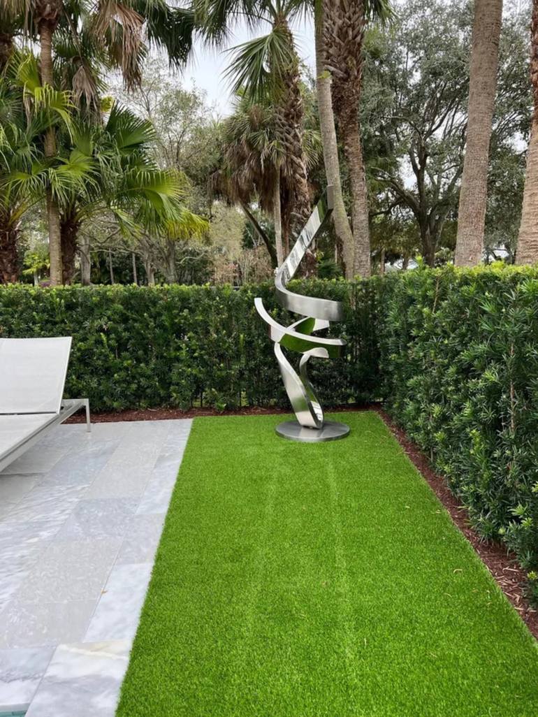 Original Art Deco Abstract Sculpture by Eugene Perry