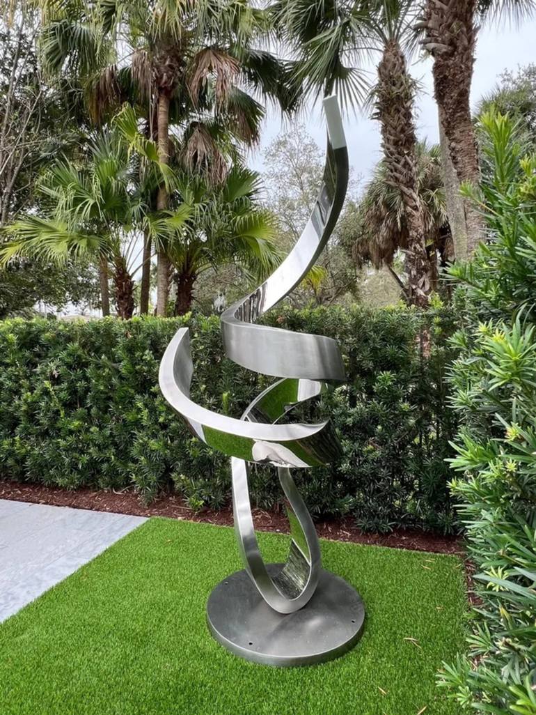 Original Art Deco Abstract Sculpture by Eugene Perry