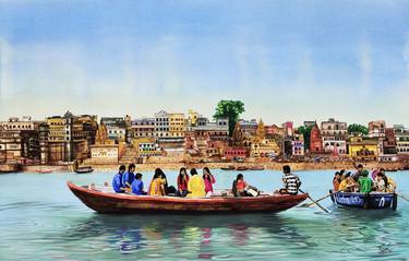 Print of Culture Paintings by d shiva prasad reddy