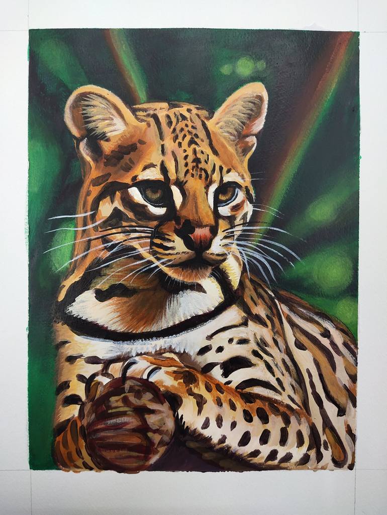 Original Animal Painting by d shiva prasad reddy