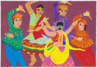 Print of Culture Paintings by Javeria Imtiaz