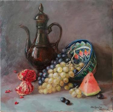 Original Still Life Paintings by Olesya Davidovskaya