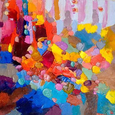 Print of Impressionism Abstract Paintings by Leila Koliada