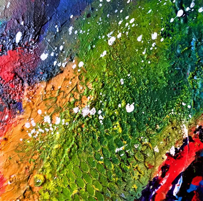 Original Abstract Painting by Patrice BRU