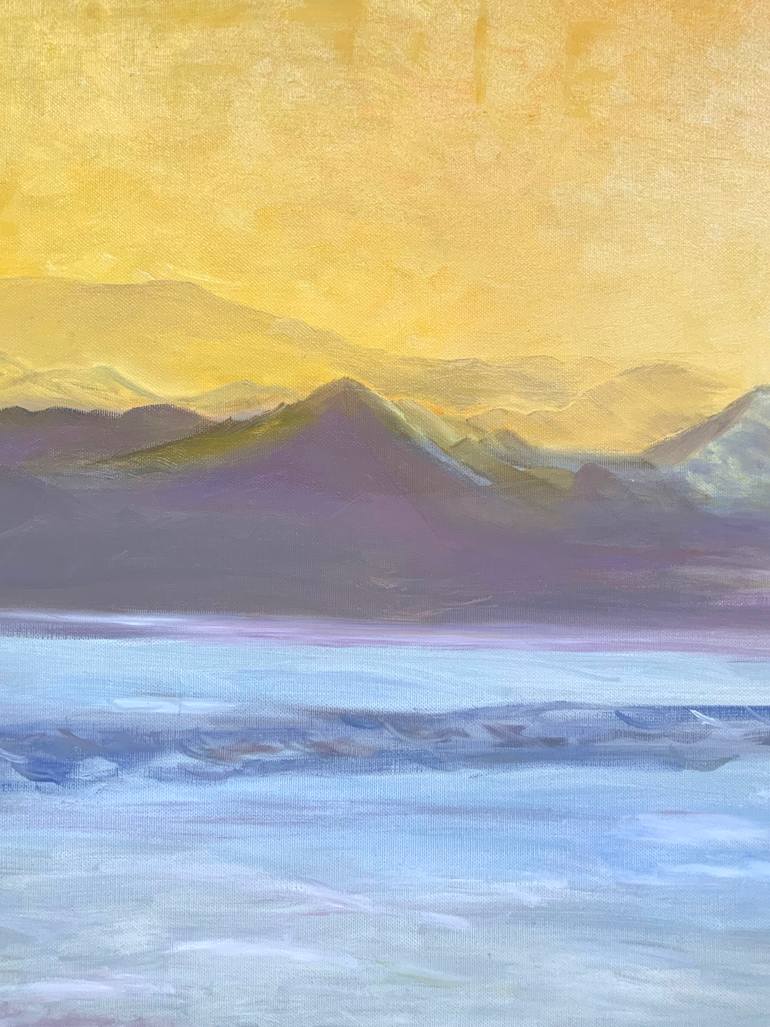 Original Abstract Expressionism Seascape Painting by Natalya Kochmarev