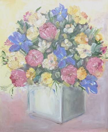Print of Floral Paintings by Natalya Kochmarev