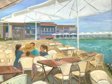 Original Beach Paintings by Natalya Kochmarev