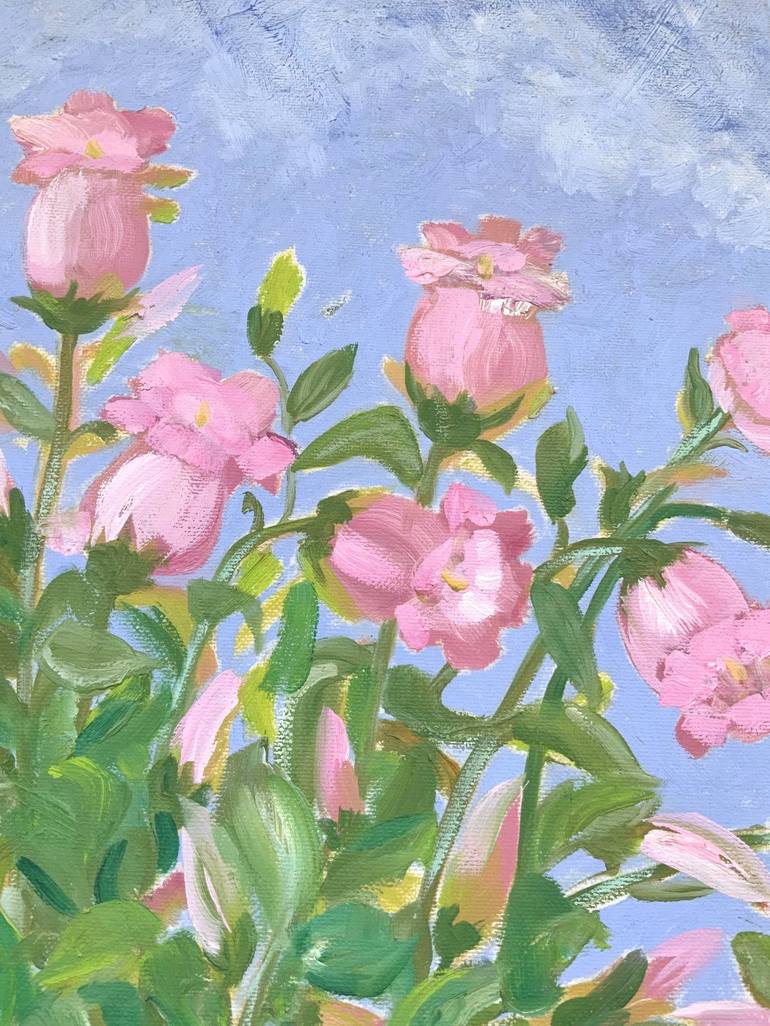 Original Floral Painting by Natalya Kochmarev