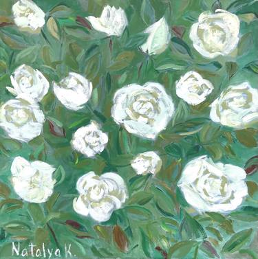 Original Floral Paintings by Natalya Kochmarev