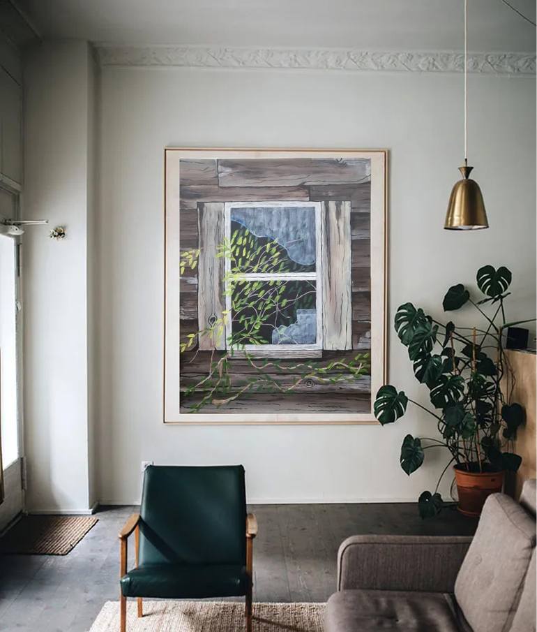 Original Home Painting by Sam Sid