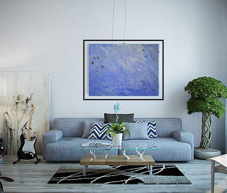 Original Abstract Painting by Sam Sid