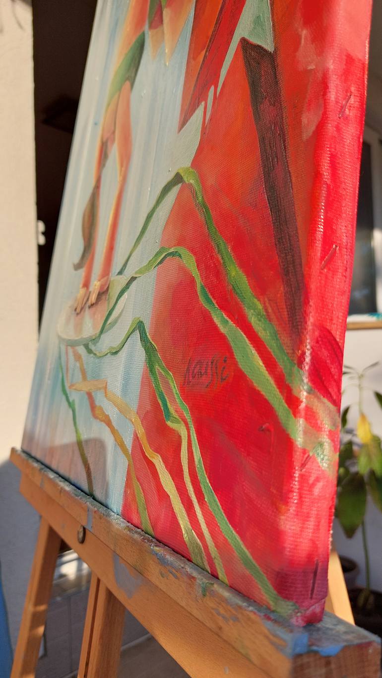 Original Surrealism Women Painting by Ekaterina Usova