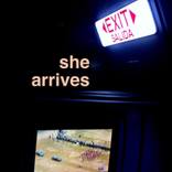 as she arrives... by Cerise Tail