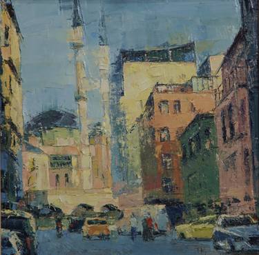 Print of Impressionism Cities Paintings by Maxim Tashenov