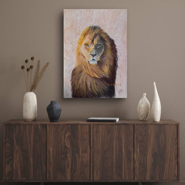 Original Illustration Animal Painting by Cybele Chaves