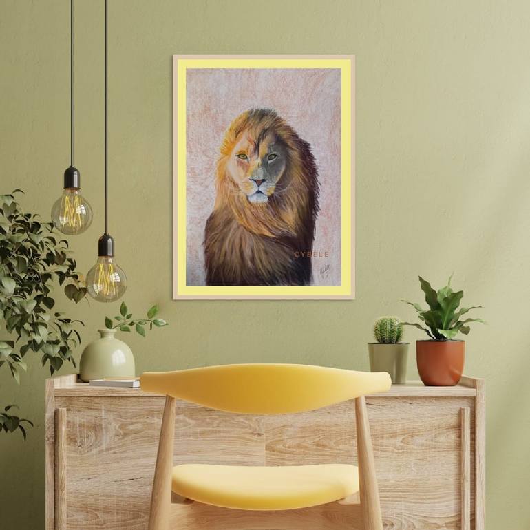 Original Illustration Animal Painting by Cybele Chaves