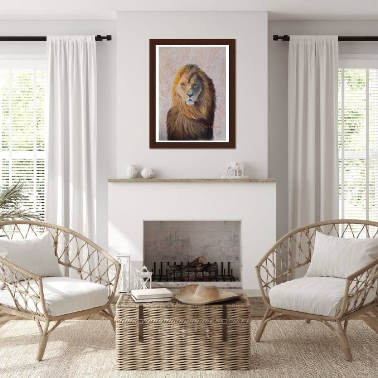 Original Illustration Animal Painting by Cybele Chaves