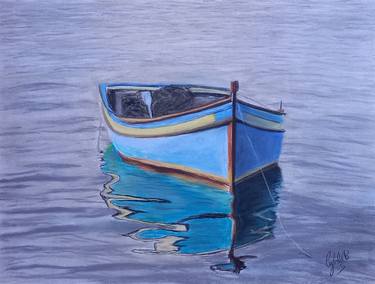 Original Fine Art Boat Drawings by Cybele Chaves