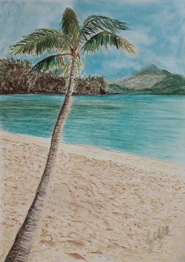 Print of Fine Art Beach Paintings by Cybele Chaves