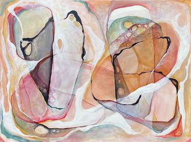 Original Abstract Expressionism Abstract Paintings by Erin Garrity-Duffey
