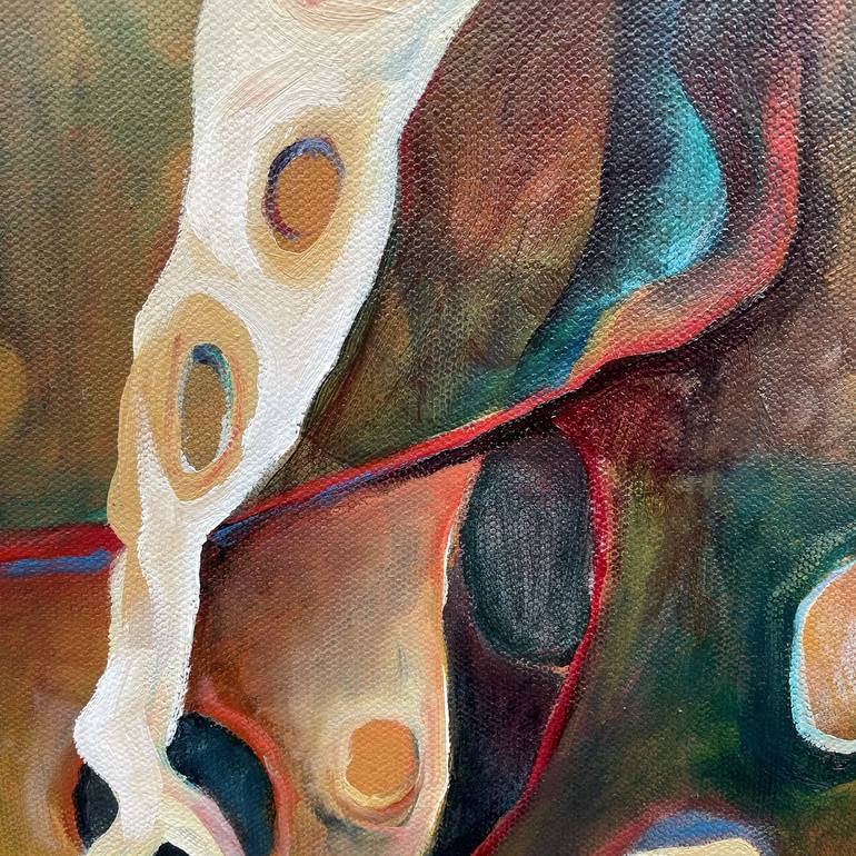 Original Conceptual Abstract Painting by Erin Garrity-Duffey