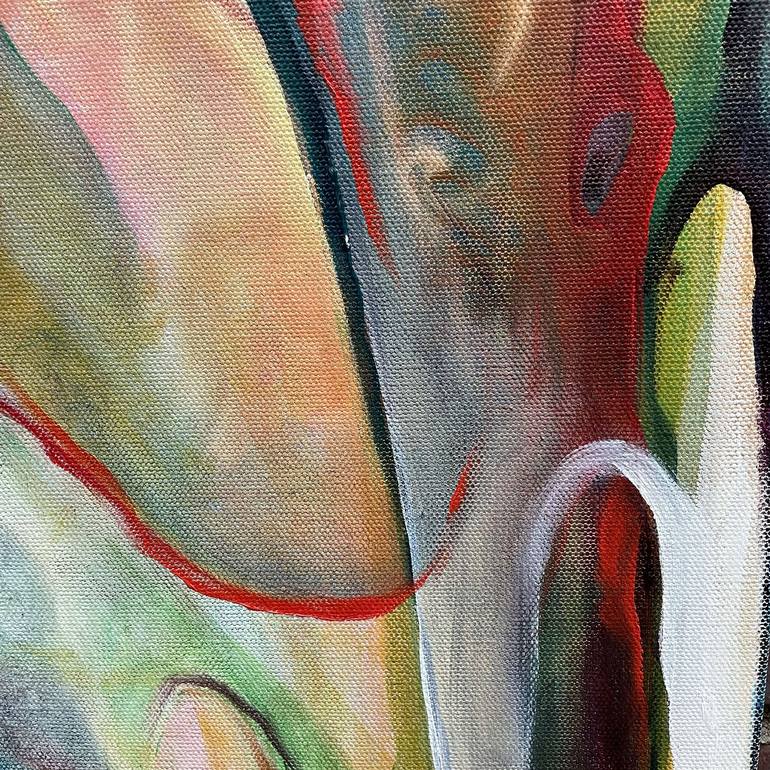 Original Abstract Expressionism Abstract Painting by Erin Garrity-Duffey