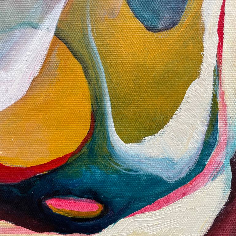 Original Conceptual Abstract Painting by Erin Garrity-Duffey