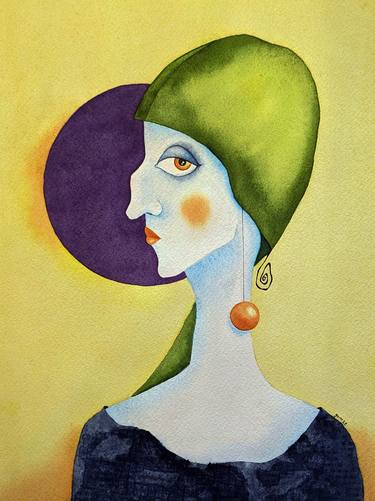 Original Women Paintings by Gamze Seckin