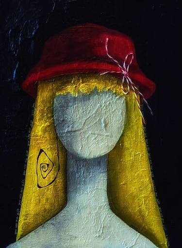 Original Figurative Women Painting by Gamze Seckin