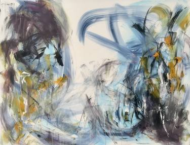 Original Abstract Expressionism Abstract Paintings by Michelle Hold