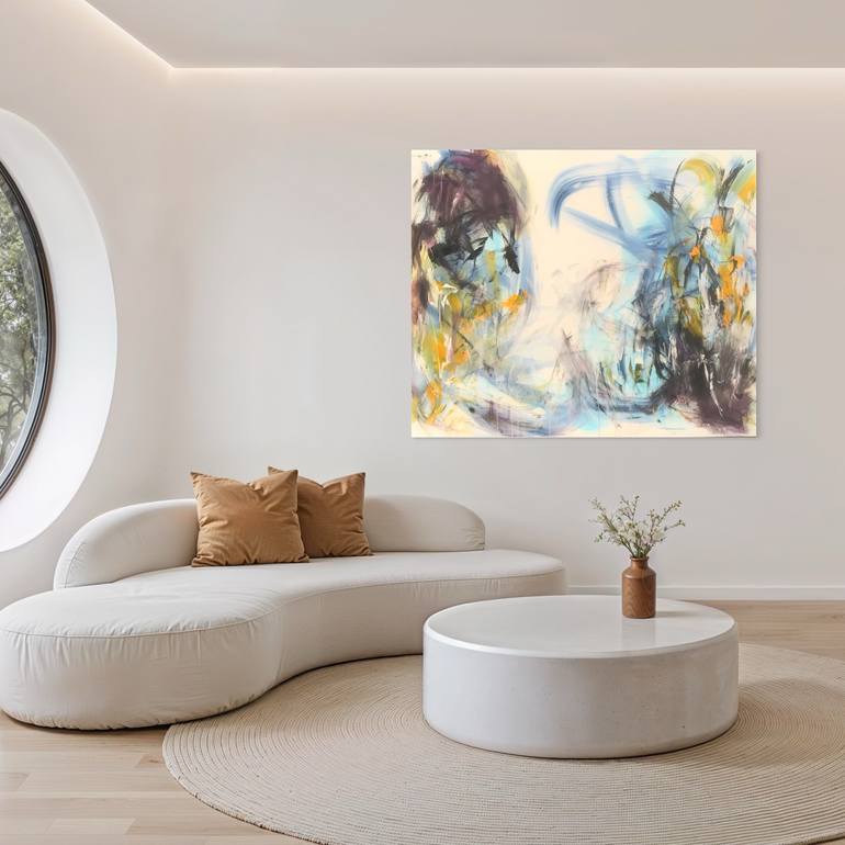 Original Abstract Expressionism Abstract Painting by Michelle Hold