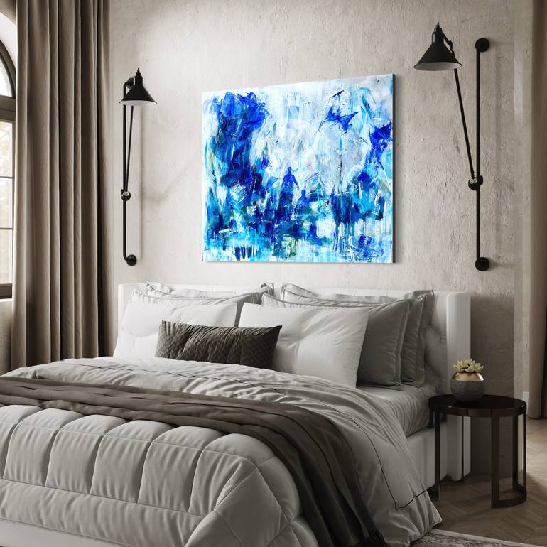 Original Abstract Expressionism Abstract Painting by Michelle Hold