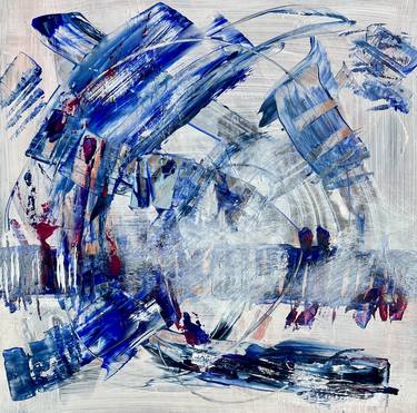 Original Abstract Expressionism Abstract Paintings by Michelle Hold