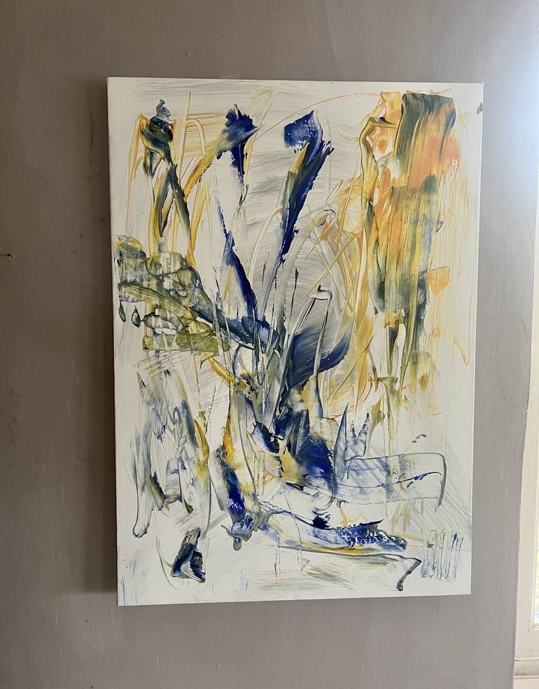 Original Abstract Expressionism Abstract Painting by Michelle Hold