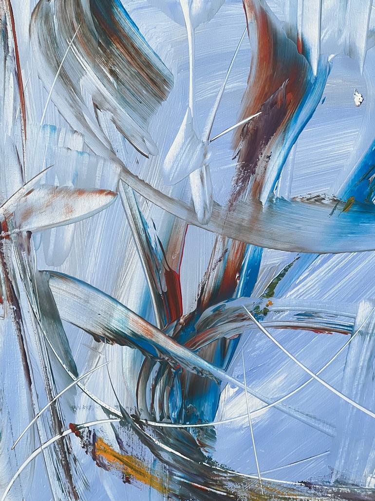 Original Abstract Expressionism Abstract Painting by Michelle Hold