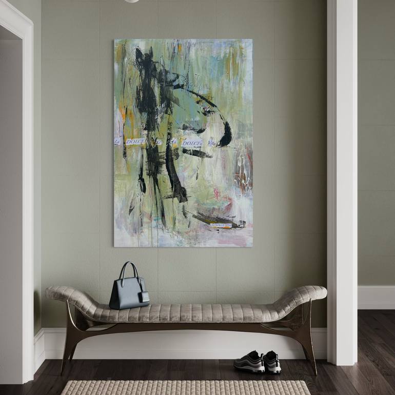 Original Abstract Expressionism Abstract Painting by Michelle Hold
