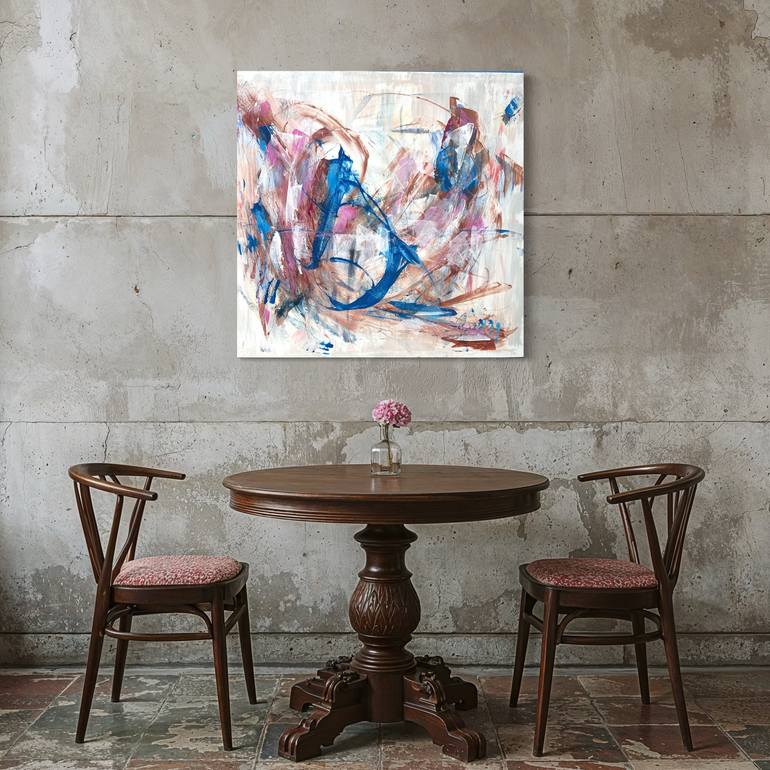 Original Abstract Expressionism Abstract Painting by Michelle Hold