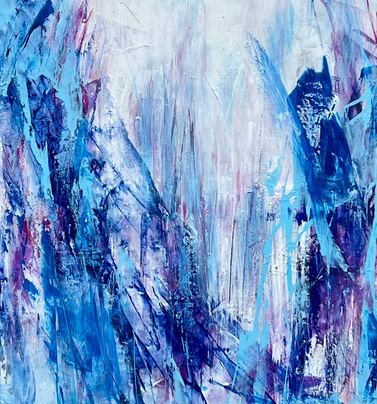 Original Abstract Expressionism Abstract Painting by Michelle Hold