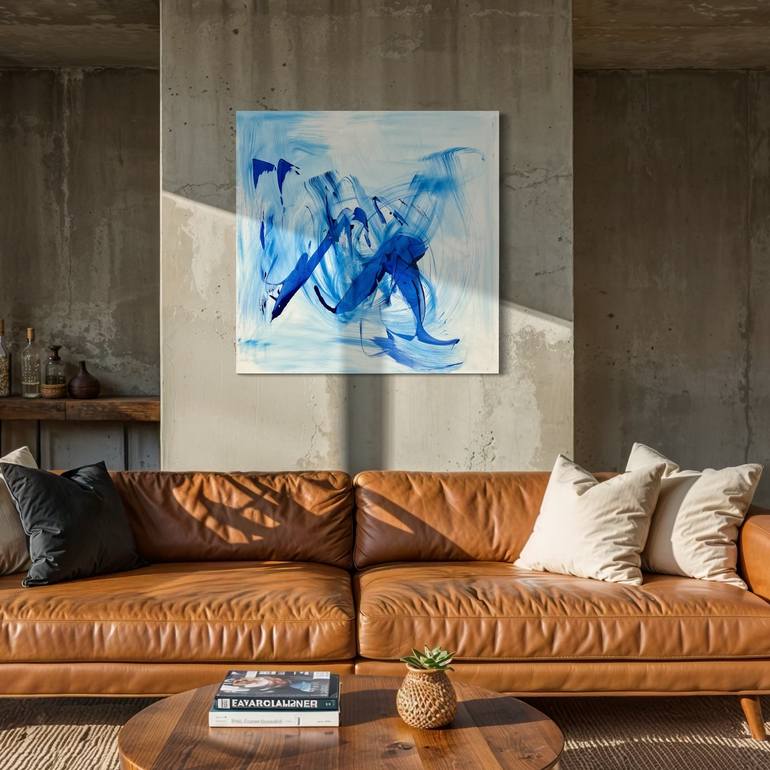 Original Abstract Expressionism Abstract Painting by Michelle Hold