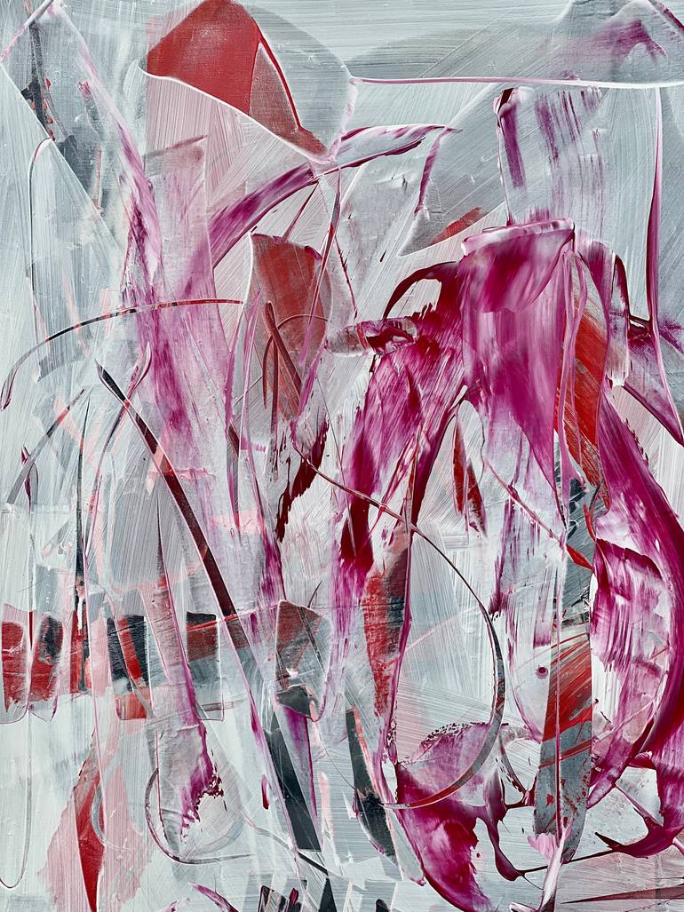 Original Abstract Expressionism Abstract Painting by Michelle Hold