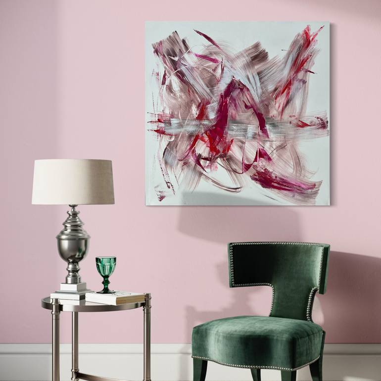 Original Abstract Expressionism Abstract Painting by Michelle Hold