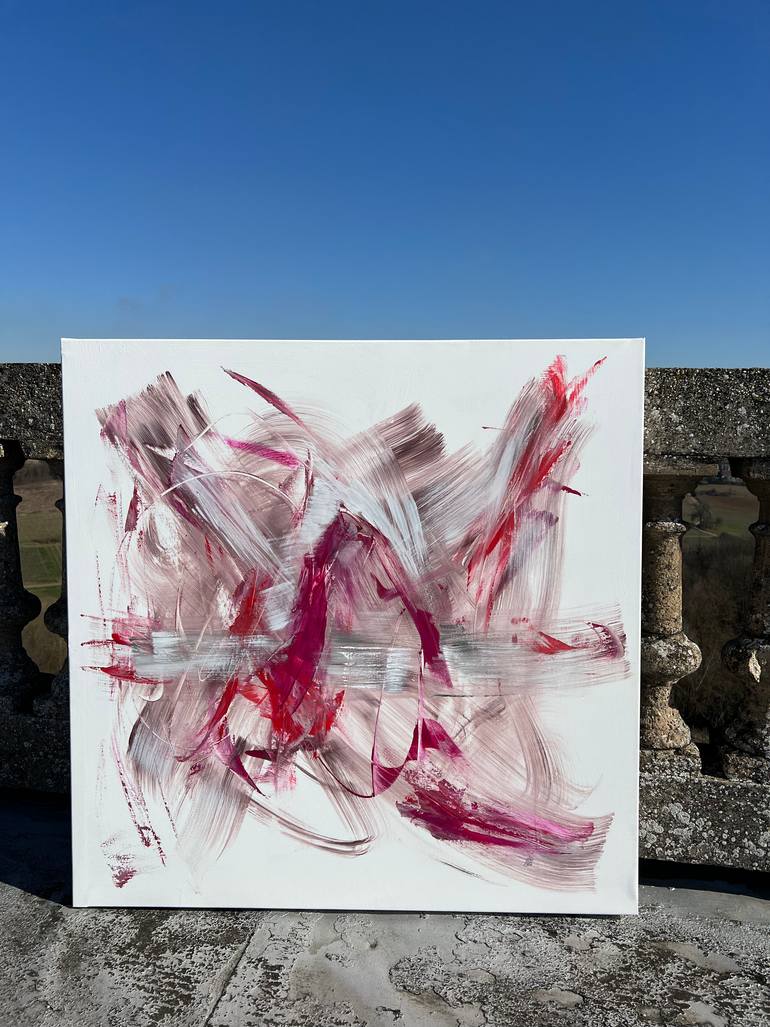 Original Abstract Expressionism Abstract Painting by Michelle Hold