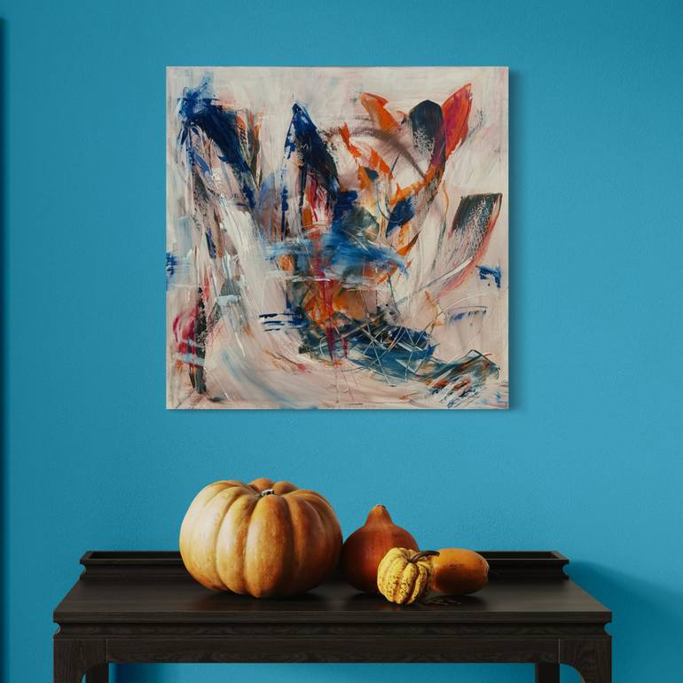 Original Abstract Expressionism Abstract Painting by Michelle Hold