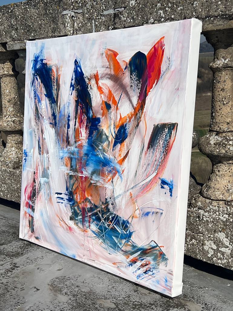 Original Abstract Expressionism Abstract Painting by Michelle Hold