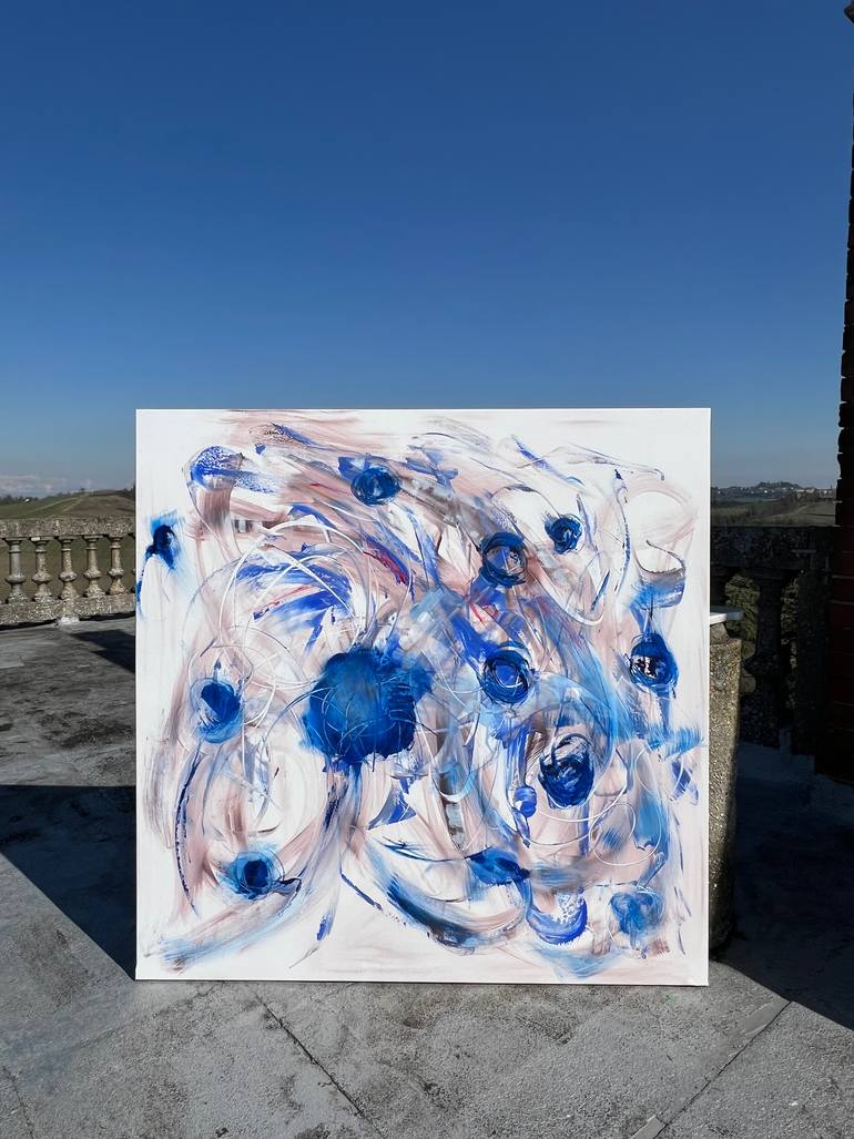 Original Abstract Expressionism Abstract Painting by Michelle Hold
