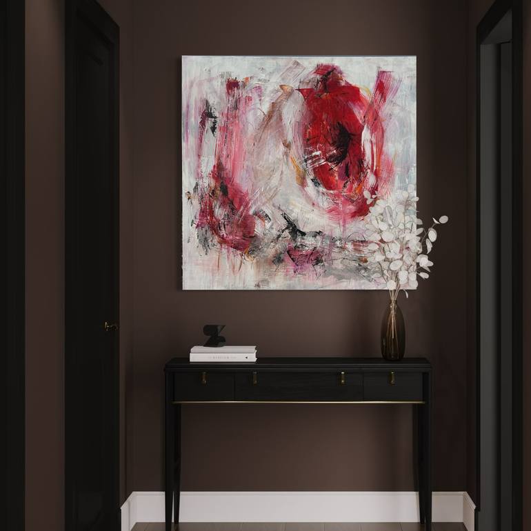 Original Abstract Expressionism Abstract Painting by Michelle Hold
