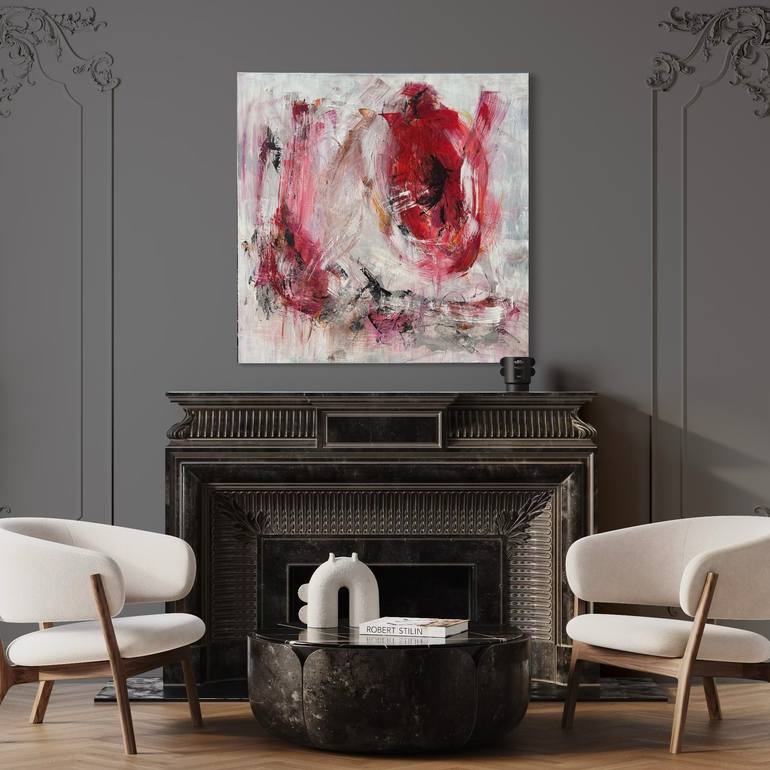 Original Abstract Expressionism Abstract Painting by Michelle Hold